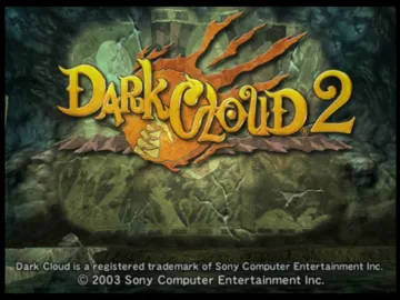 Dark Cloud 2 screen shot title